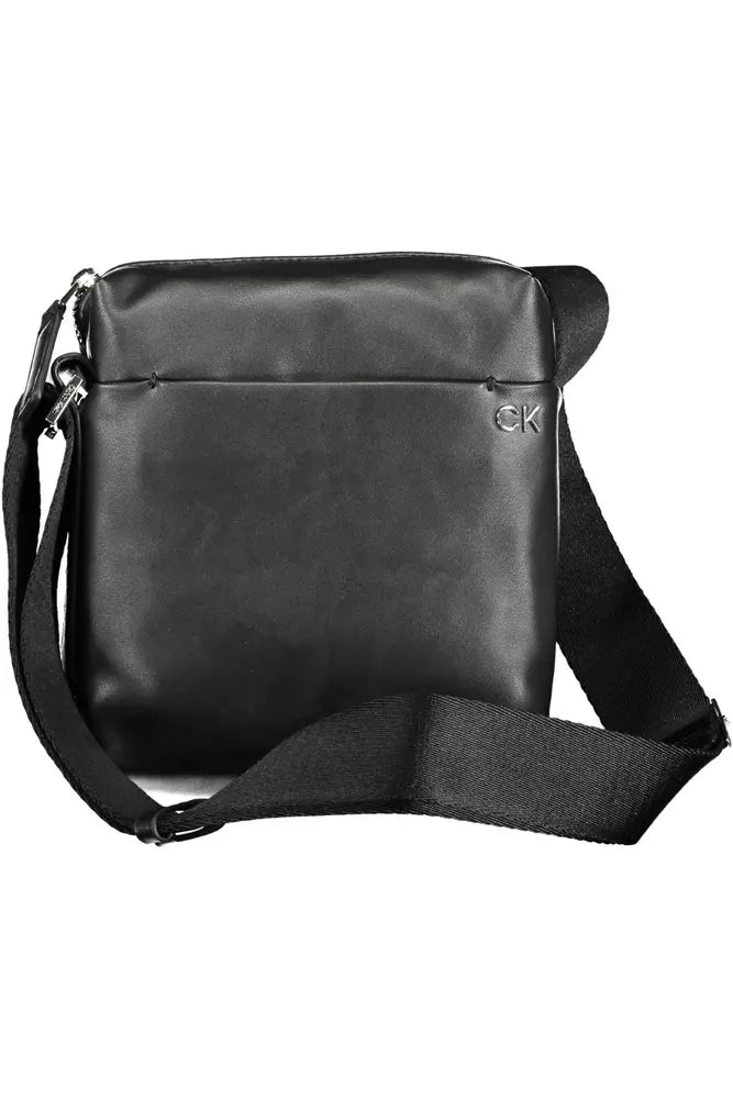 Calvin Klein Black Polyester Men Shoulder Bag - KALAJ