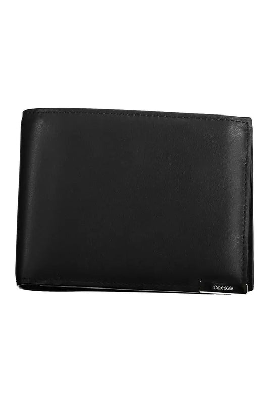 Calvin Klein Black Leather Men Wallet - KALAJ