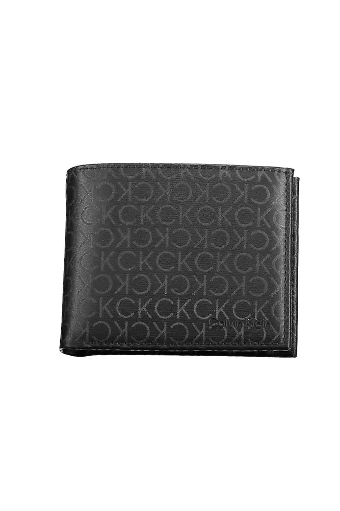 Calvin Klein Black Polyester Men Wallet - KALAJ