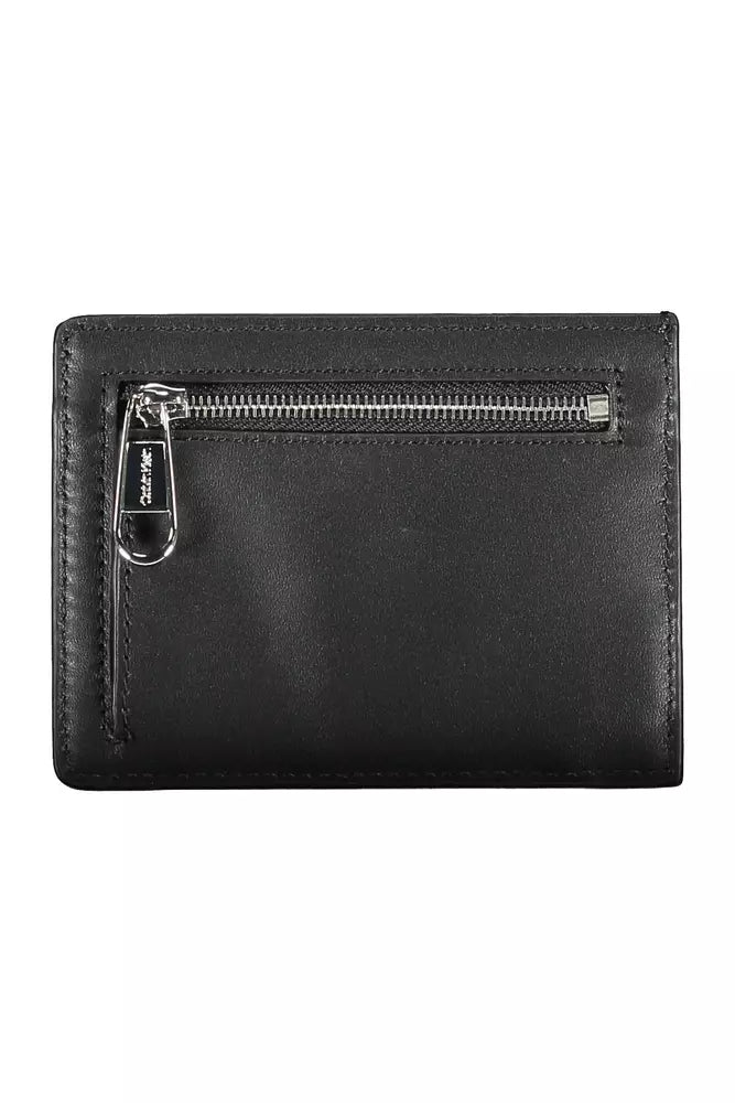 Calvin Klein Black Polyethylene Men Wallet - KALAJ