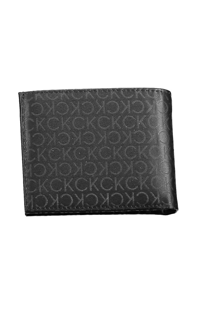 Calvin Klein Black Polyester Men Wallet - KALAJ