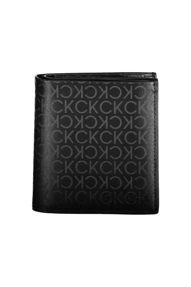 Calvin Klein Black Polyester Men Wallet - KALAJ