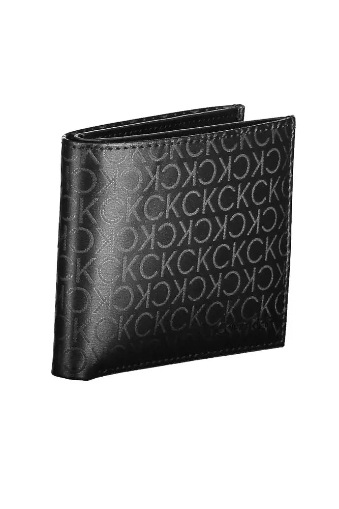 Calvin Klein Black Polyester Men Wallet - KALAJ