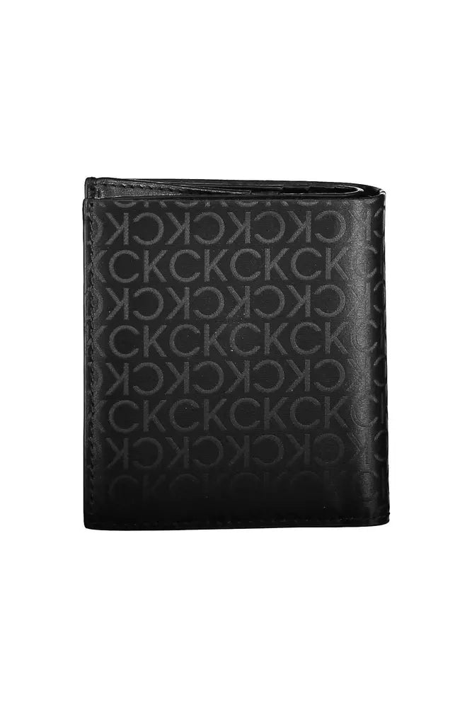 Calvin Klein Black Polyester Men Wallet - KALAJ