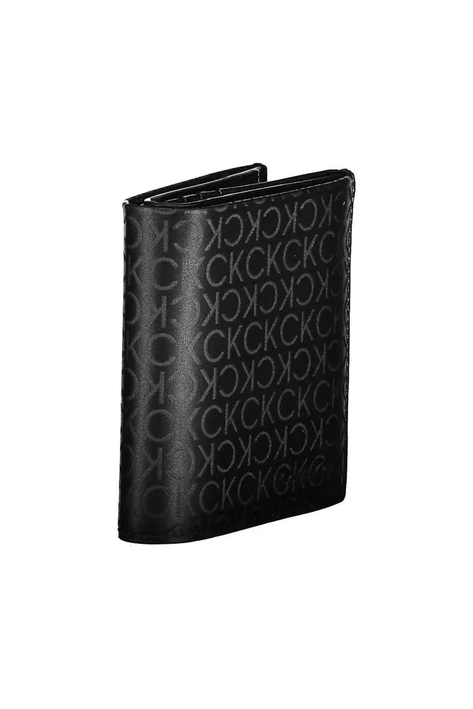 Calvin Klein Black Polyester Men Wallet - KALAJ