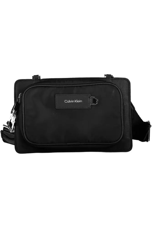 Calvin Klein Black Polyester Men Shoulder Bag - KALAJ