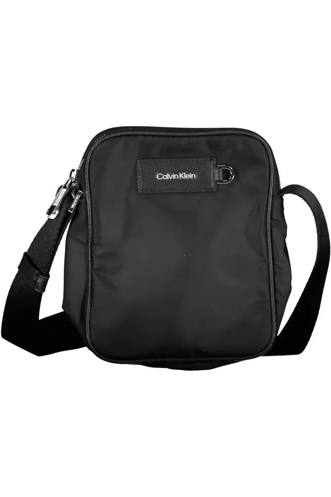 Calvin Klein Black Polyester Men Shoulder Bag - KALAJ