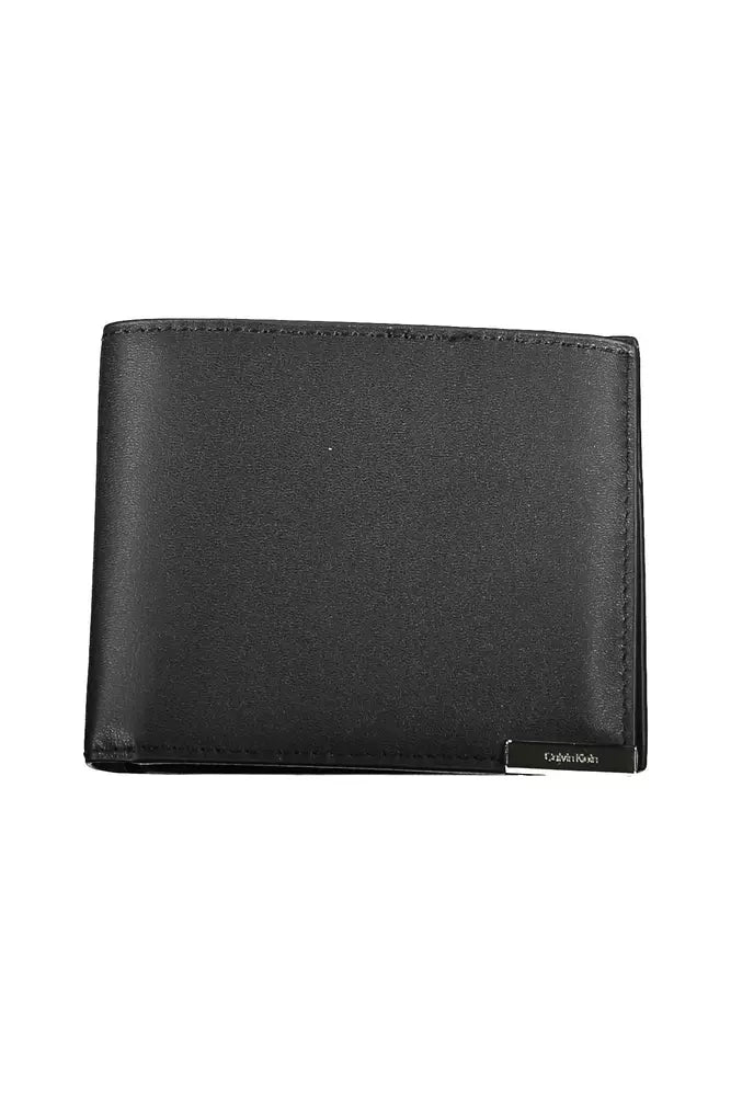 Calvin Klein Black Polyethylene Men Wallet - KALAJ