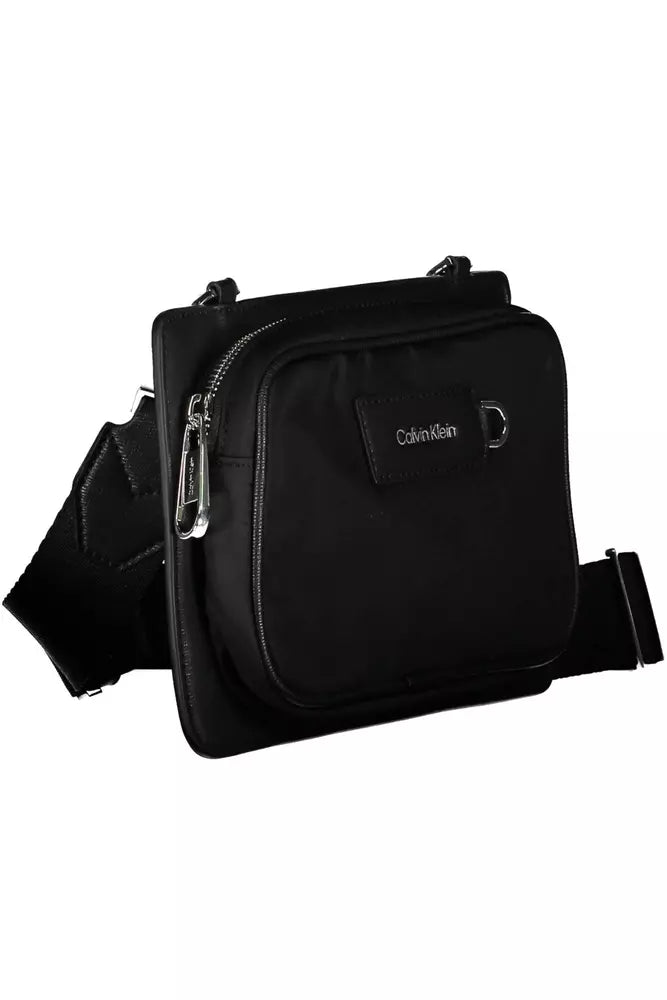 Calvin Klein Black Polyester Men Shoulder Bag - KALAJ