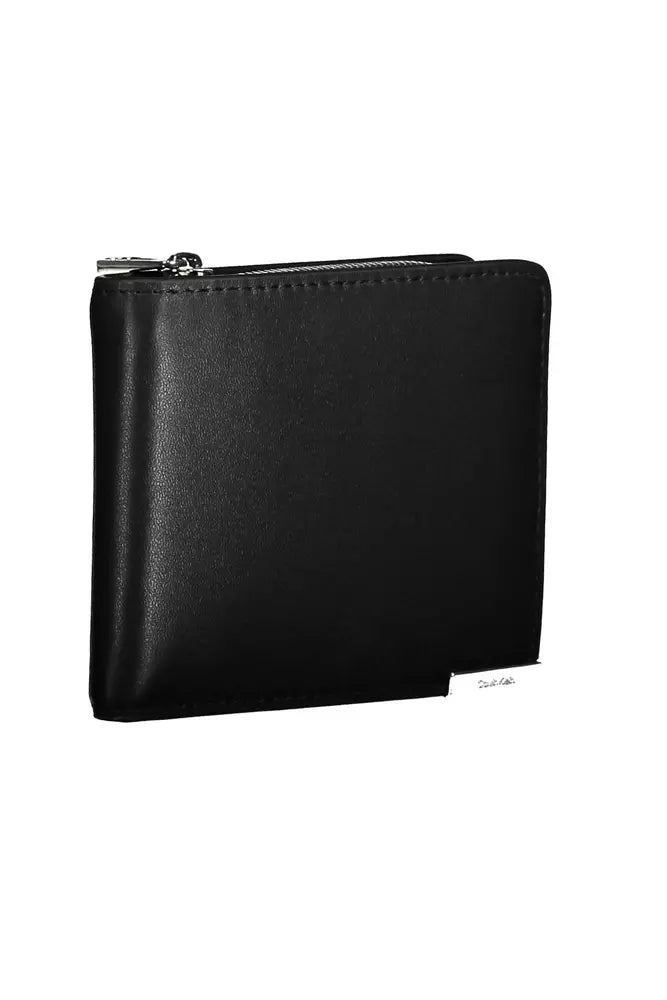 Calvin Klein Black Polyethylene Men Wallet - KALAJ