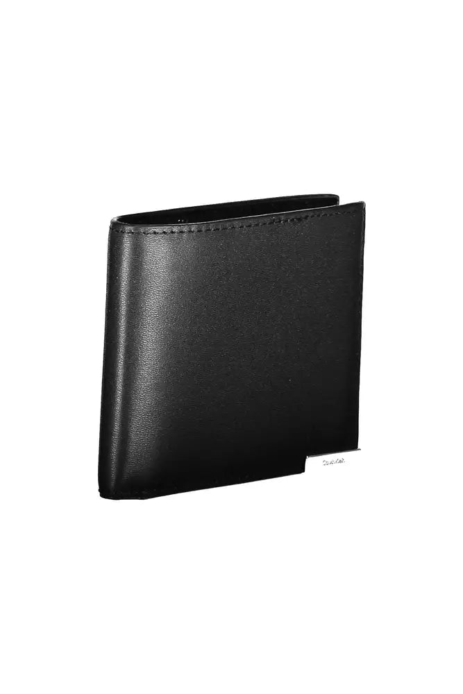 Calvin Klein Black Polyethylene Men Wallet - KALAJ