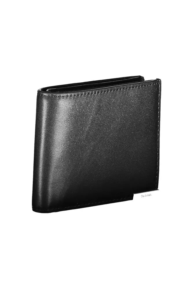 Calvin Klein Black Polyethylene Men Wallet - KALAJ