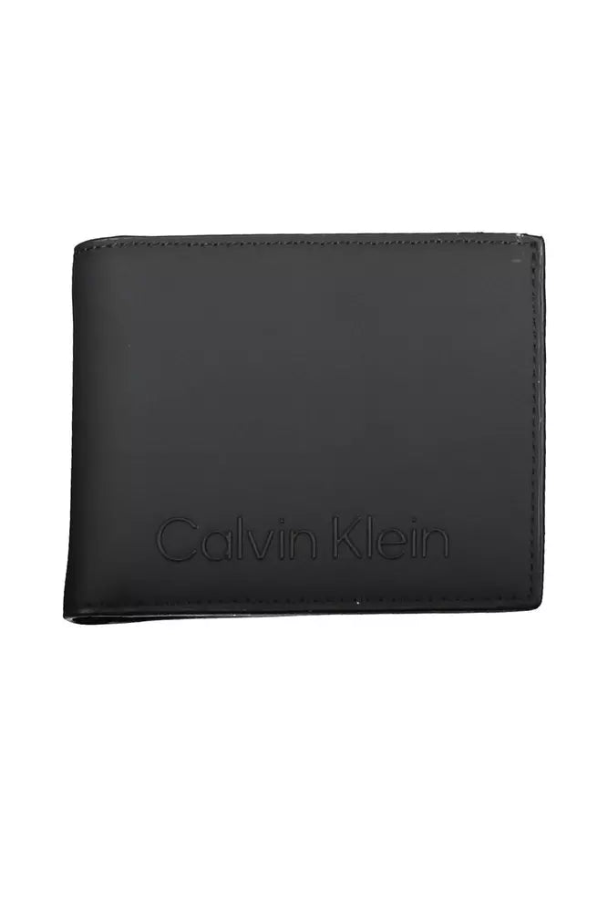 Calvin Klein Black Polyester Men Wallet - KALAJ