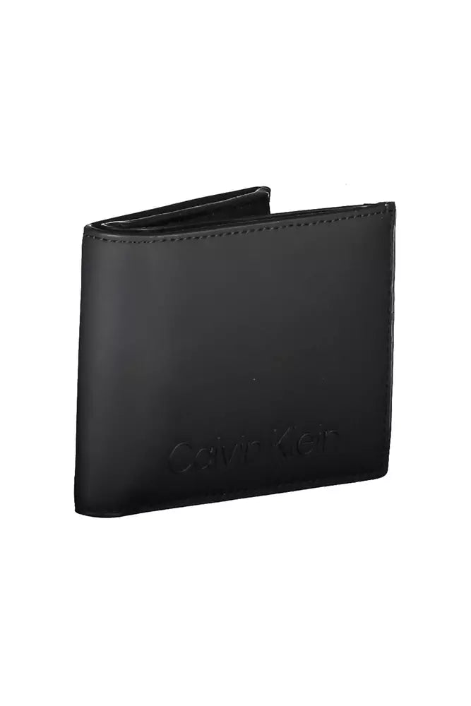 Calvin Klein Black Polyester Men Wallet - KALAJ