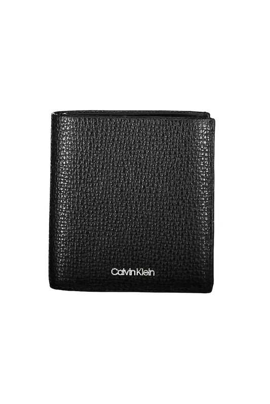 Calvin Klein Black Leather Men Wallet - KALAJ