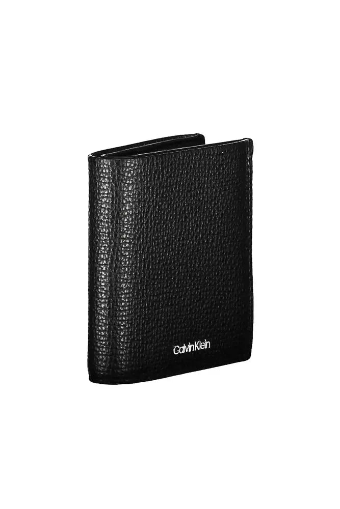 Calvin Klein Black Leather Men Wallet - KALAJ