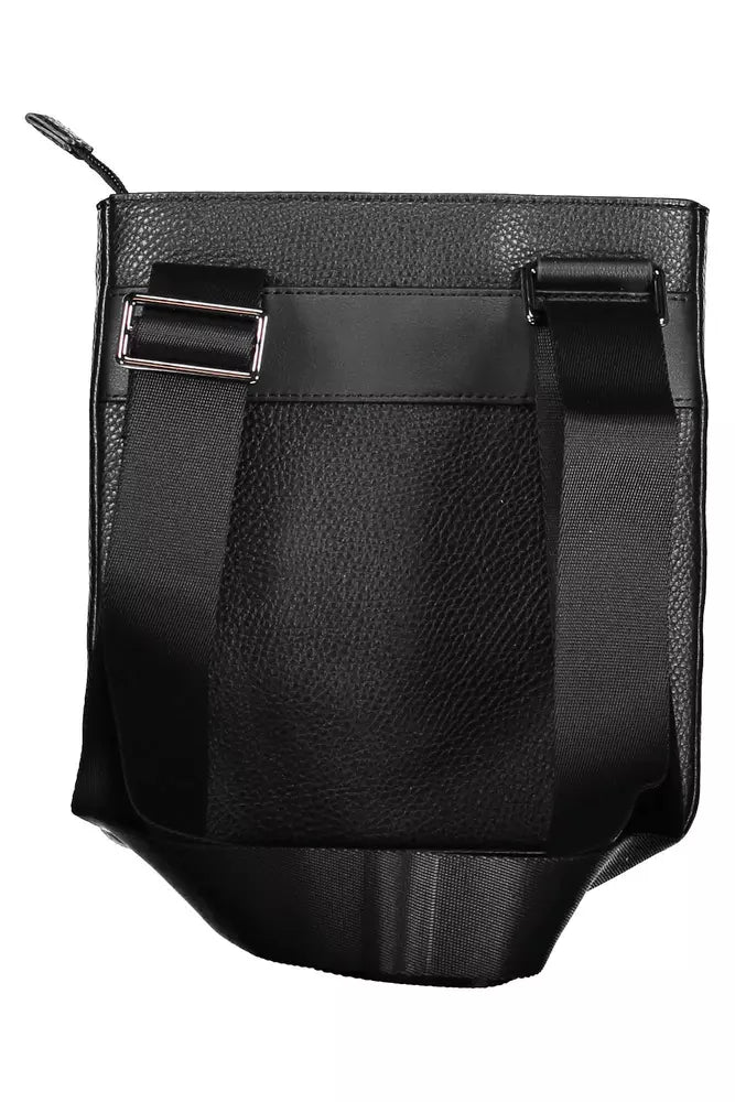 Tommy Hilfiger Black Polyethylene Men Shoulder Bag - KALAJ