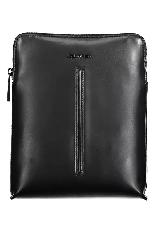 Calvin Klein Black Polyester Men Shoulder Bag - KALAJ