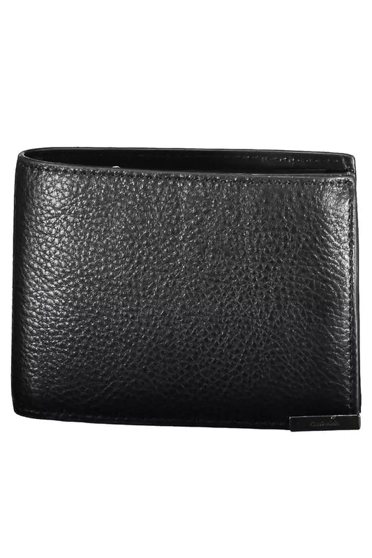 Calvin Klein Black Leather Mens Wallet - KALAJ