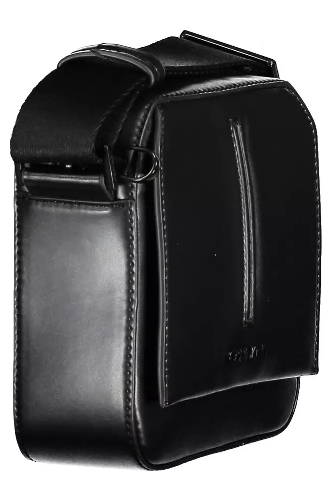 Calvin Klein Black Polyester Men Shoulder Bag - KALAJ