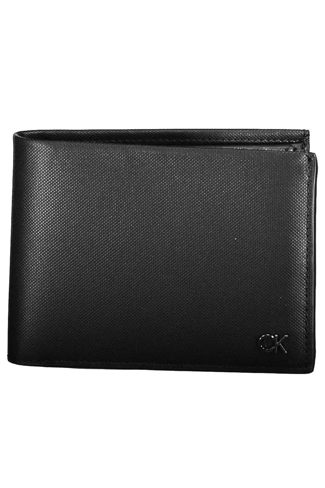 Calvin Klein Black Leather Men Wallet - KALAJ