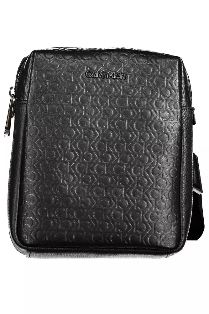 Calvin Klein Black Polyester Men Shoulder Bag - KALAJ