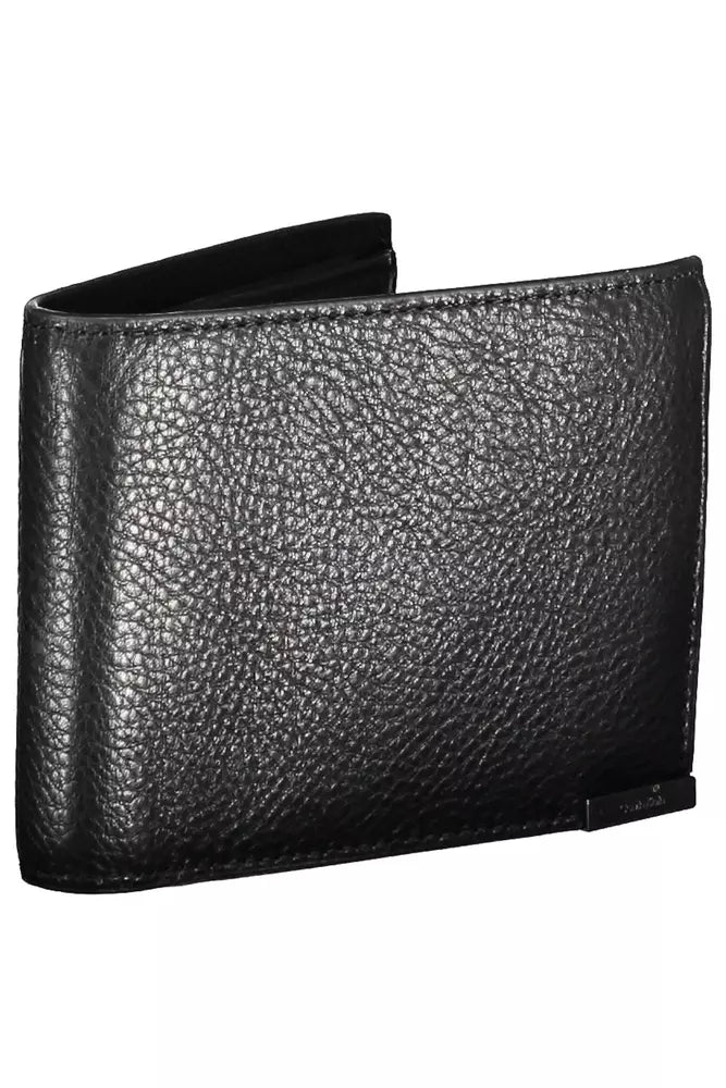 Calvin Klein Black Leather Mens Wallet - KALAJ