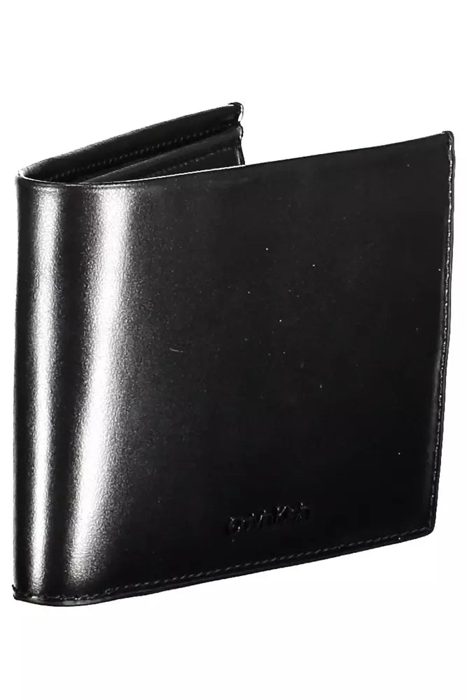 Calvin Klein Black Leather Men Wallet - KALAJ