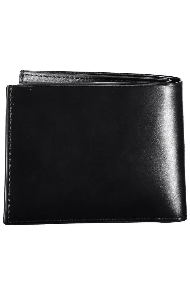 Calvin Klein Black Leather Men Wallet - KALAJ