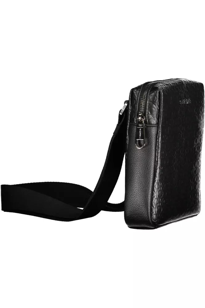 Calvin Klein Black Polyester Men Shoulder Bag - KALAJ