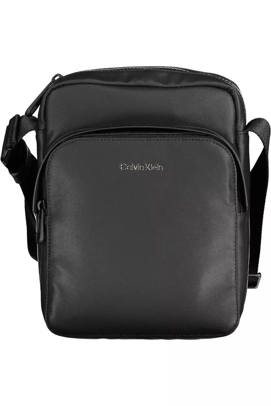 Calvin Klein Black Polyester Men Shoulder Bag - KALAJ