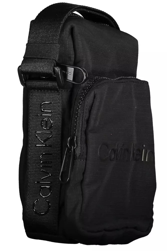 Calvin Klein Black Nylon Men Shoulder Bag - KALAJ