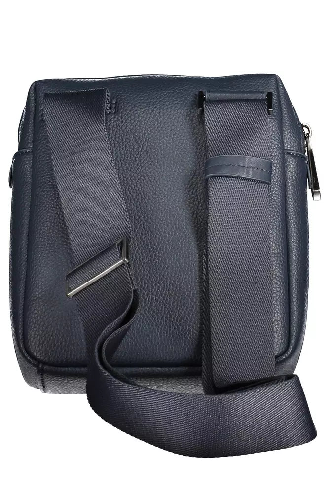 Calvin Klein Blue Polyester Men Shoulder Bag - KALAJ