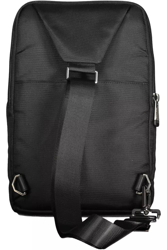 Piquadro Black RPET Men Shoulder Bag - KALAJ