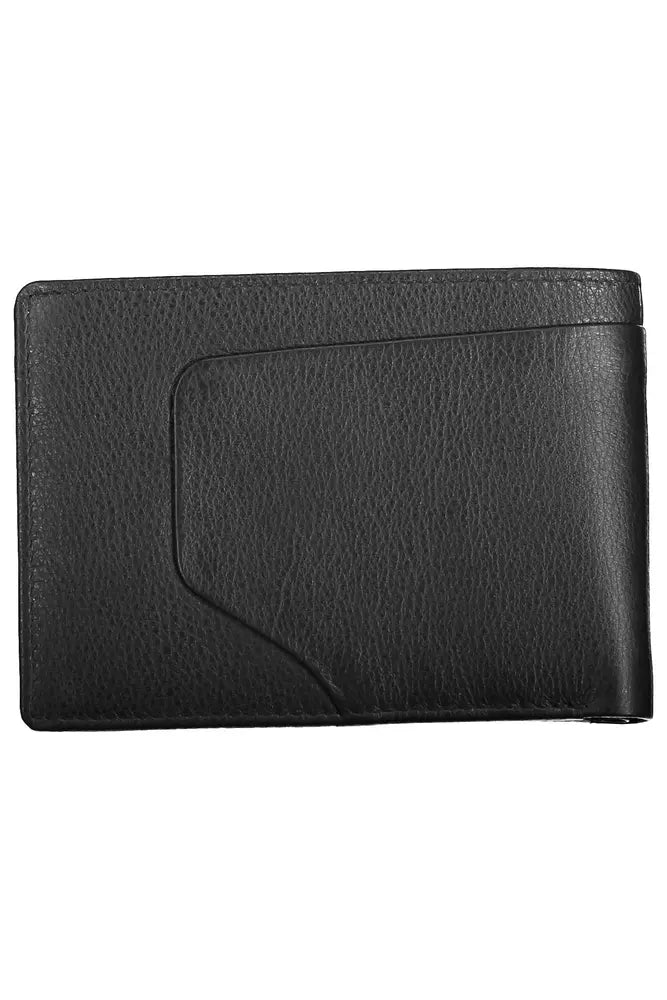 Piquadro Black Leather Mens Wallet - KALAJ