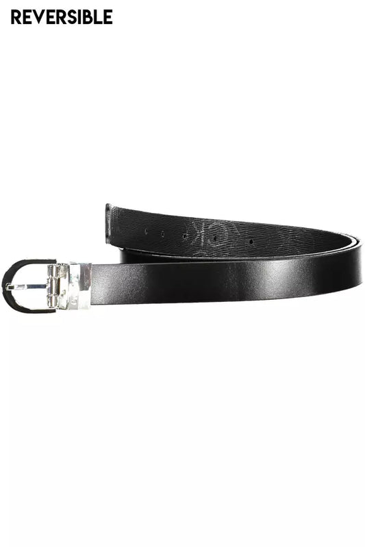 Calvin Klein Black Polyester Women Belt - KALAJ