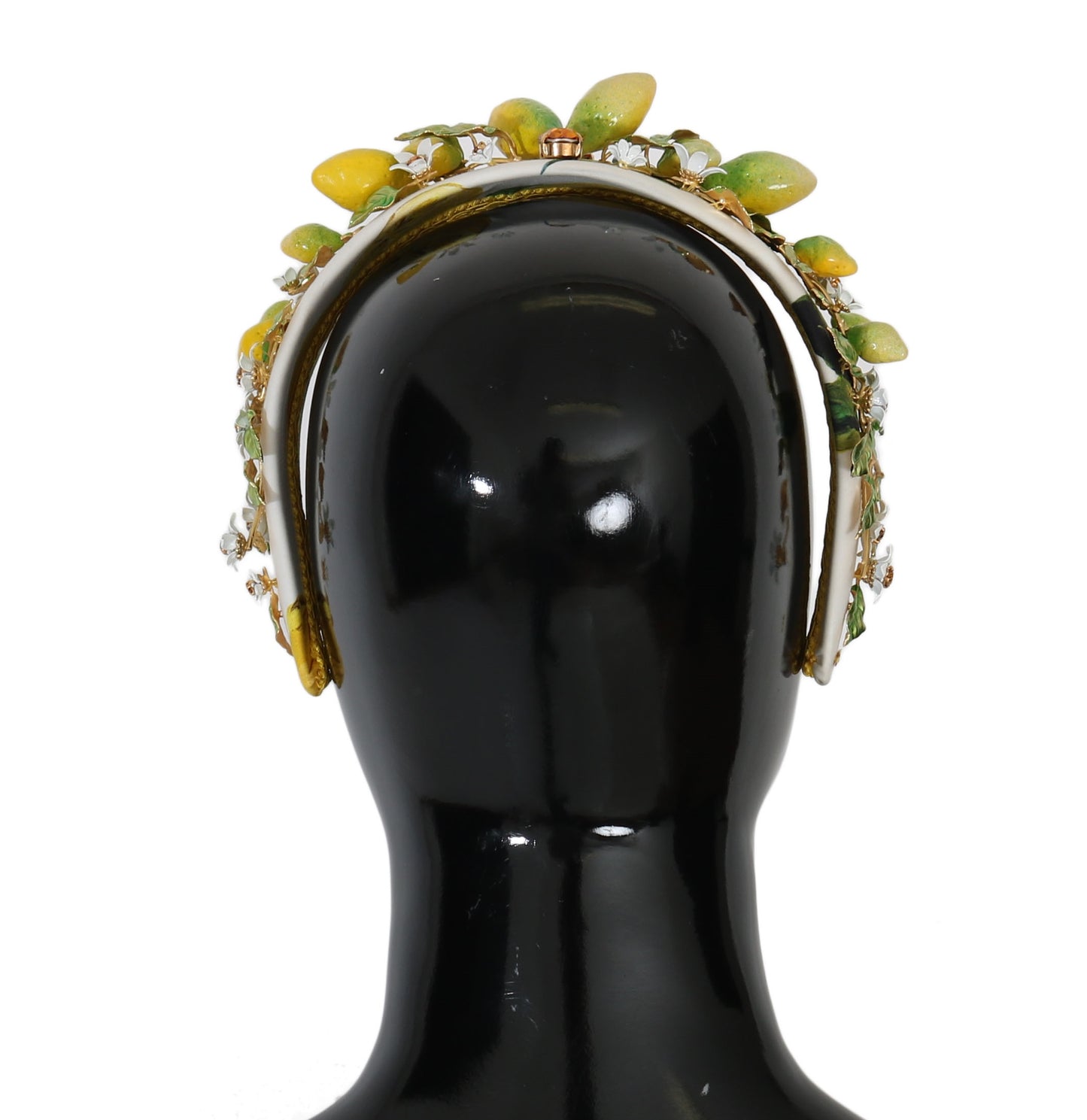 Dolce & Gabbana Sicilian Lemon Crystal Diadem Tiara - KALAJ