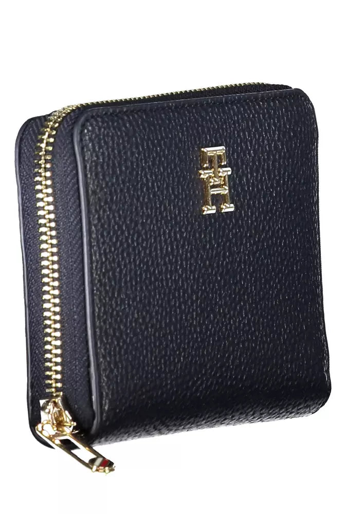 Tommy Hilfiger Blue Polyethylene Women Wallet - KALAJ