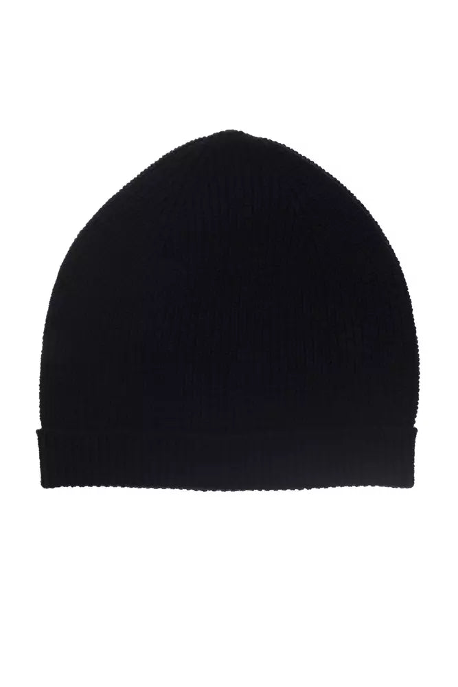 Alpha Studio Blue Merino Wool Men Hat - KALAJ