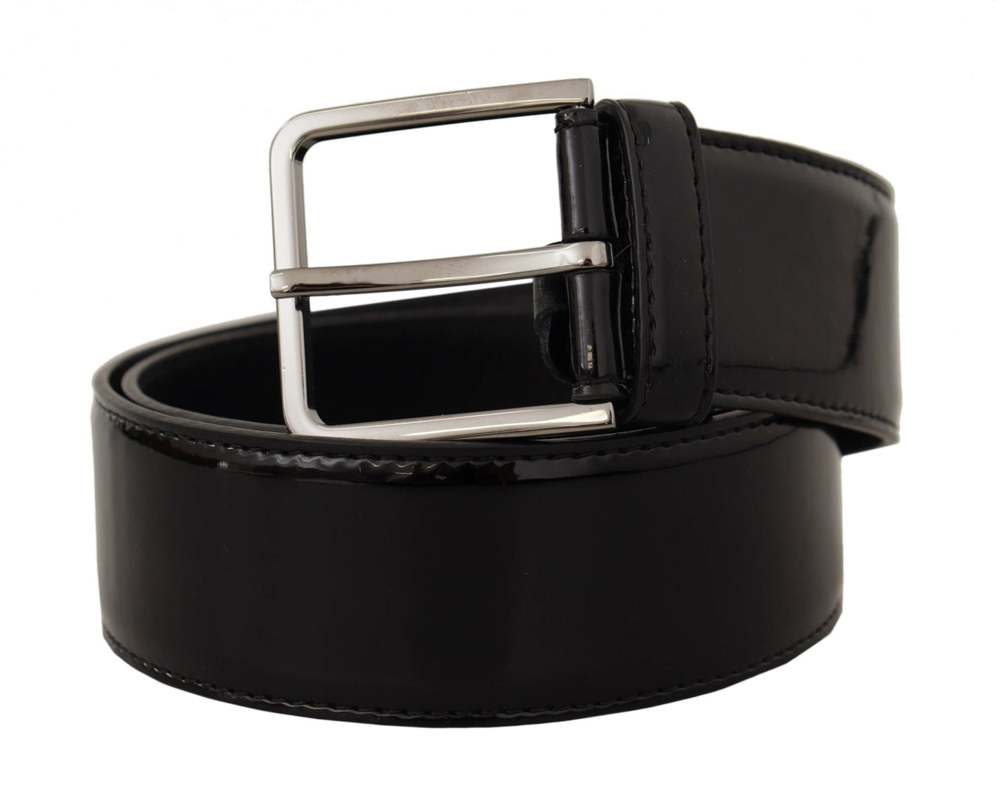 Dolce & Gabbana Elegant Black Leather Belt - KALAJ