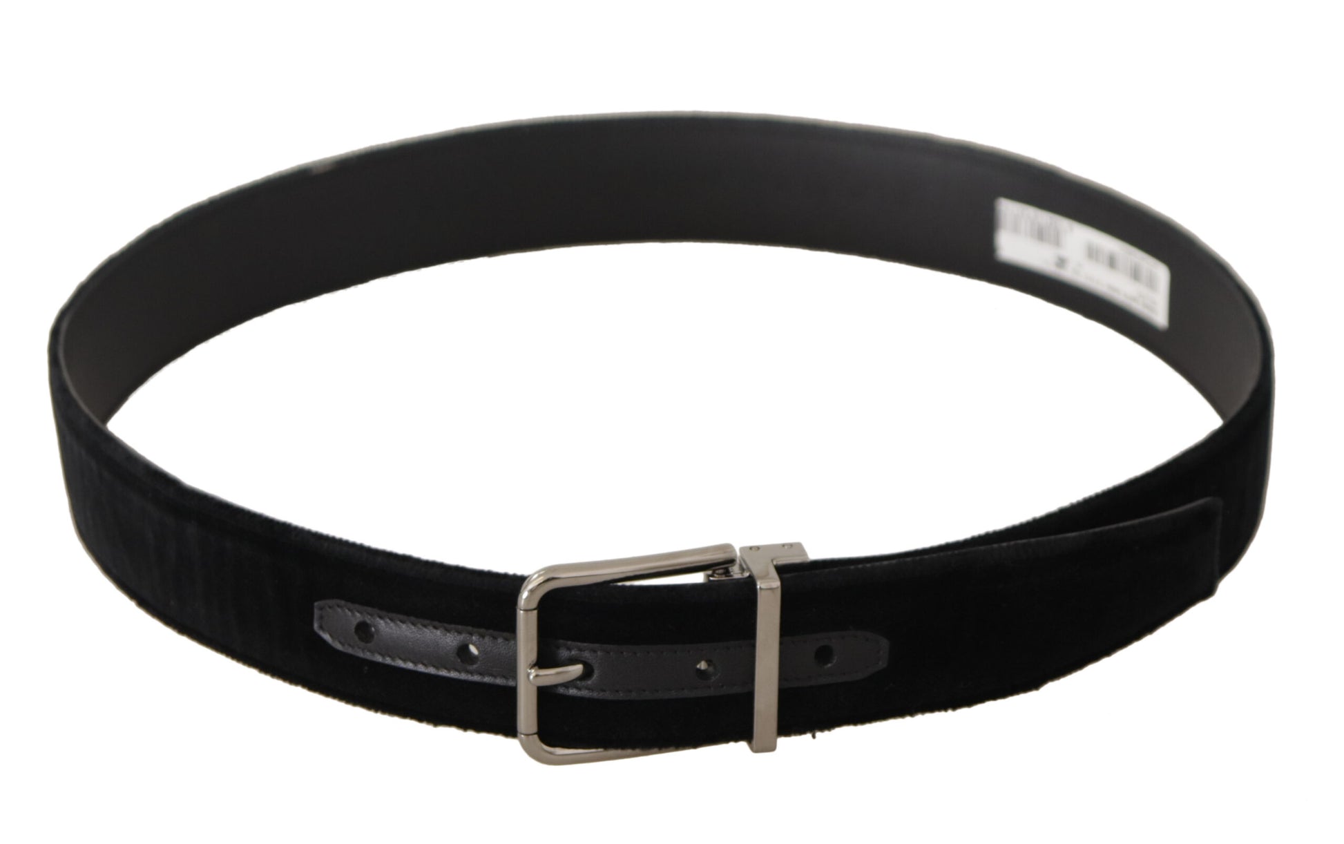 Dolce & Gabbana Sophisticated Velvet Leather Belt - KALAJ