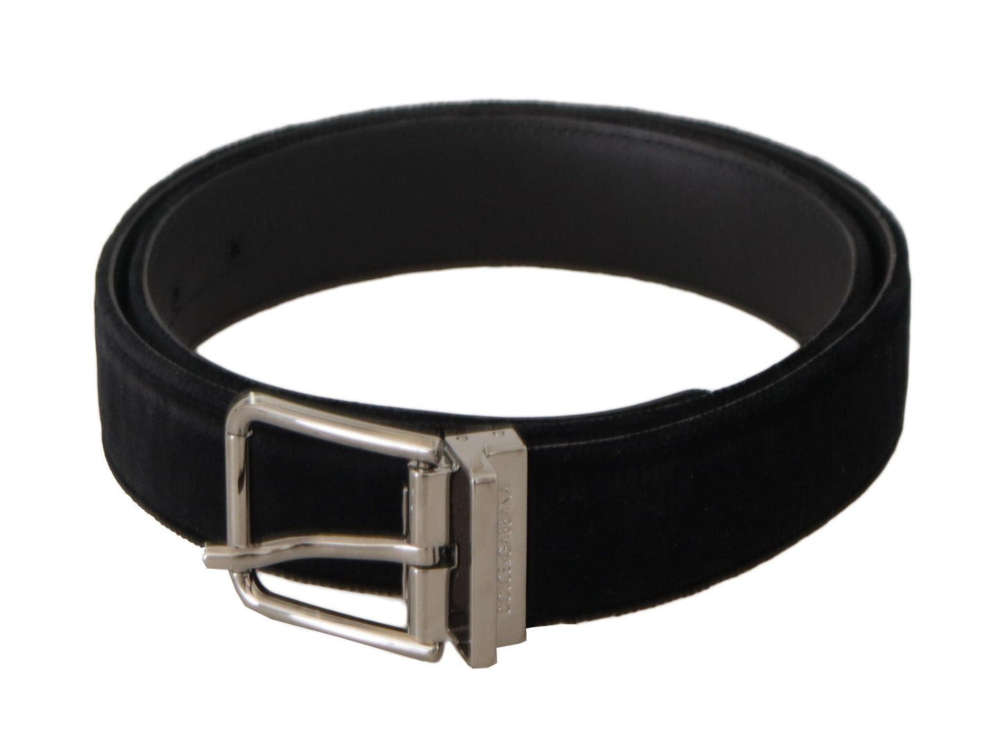 Dolce & Gabbana Sophisticated Velvet Leather Belt - KALAJ