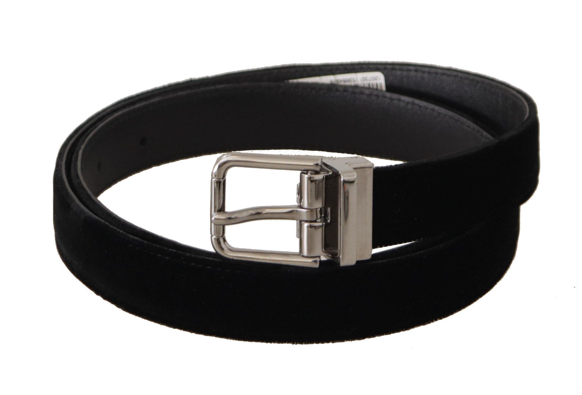 Dolce & Gabbana Elegant Velvet Designer Belt - KALAJ