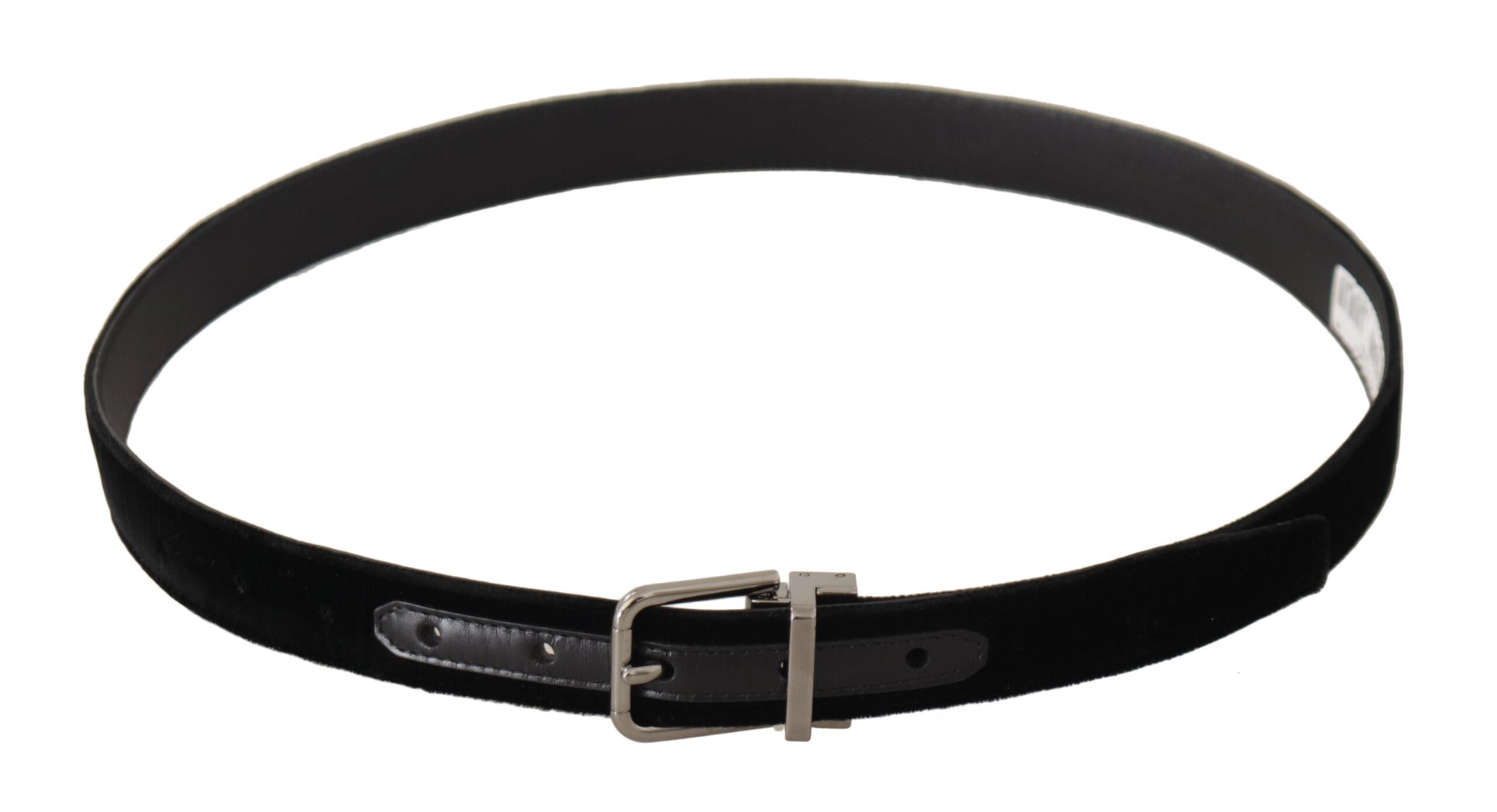 Dolce & Gabbana Elegant Velvet Designer Belt - KALAJ