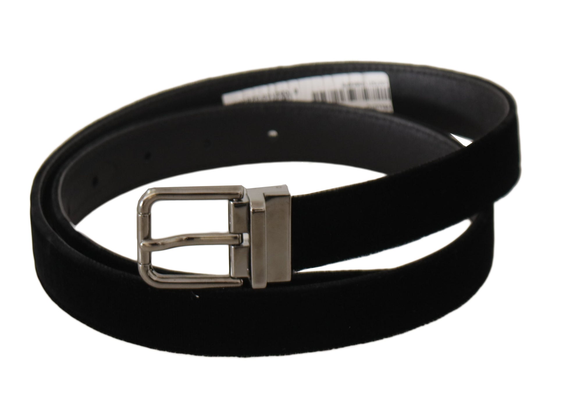 Dolce & Gabbana Elegant Velvet Designer Belt - KALAJ