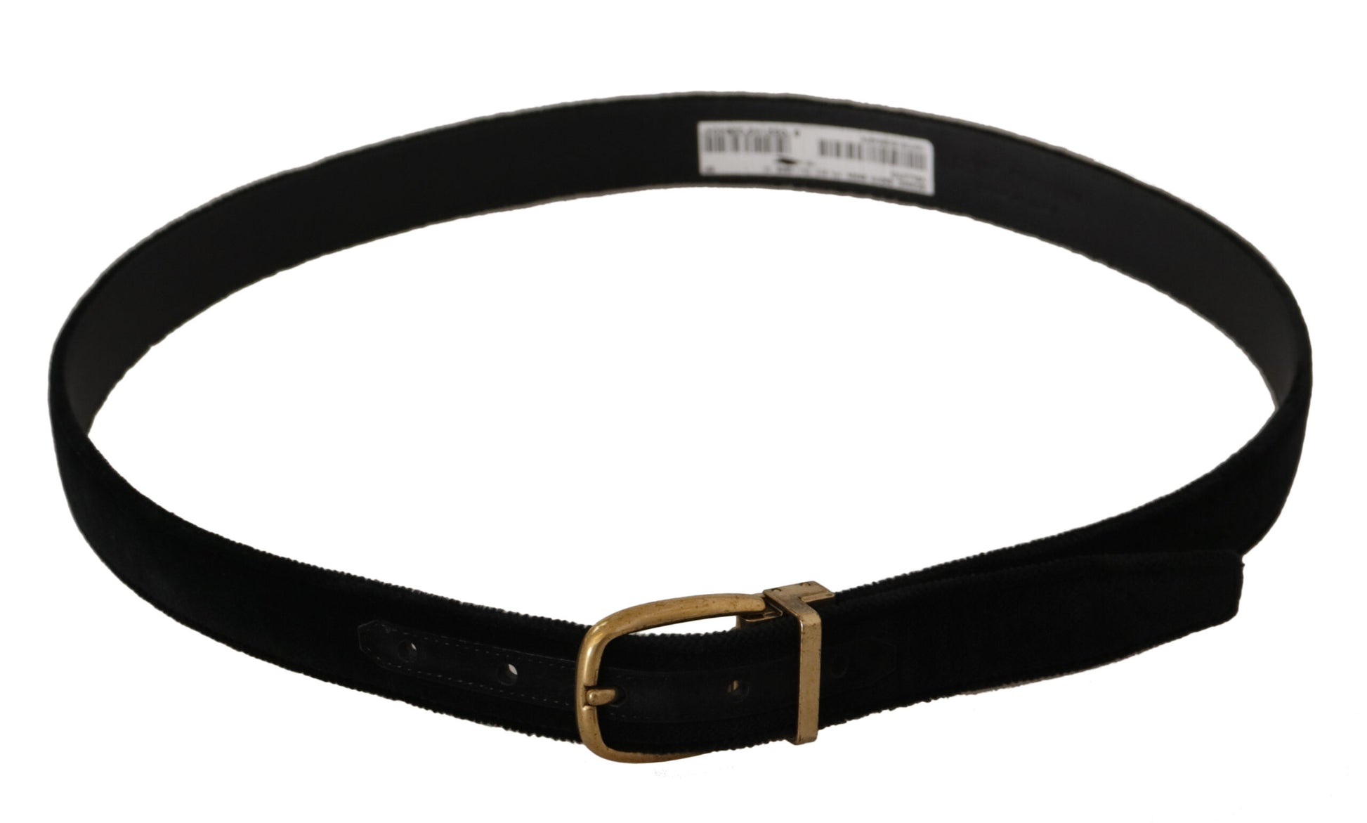 Dolce & Gabbana Chic Velvet Elegance Belt - KALAJ