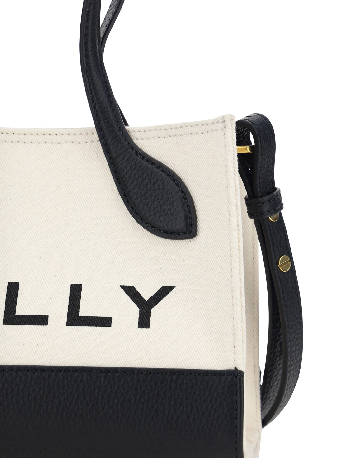 Bally Chic Contrast Mini Leather Handbag - KALAJ