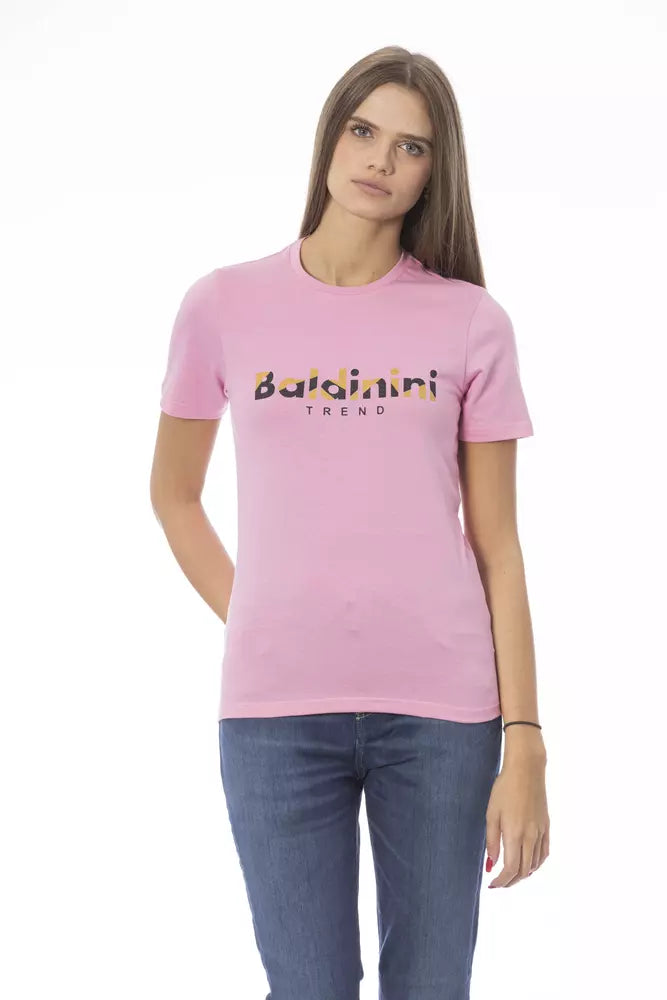 Baldinini Trend Multicolor Cotton Women T-Shirt