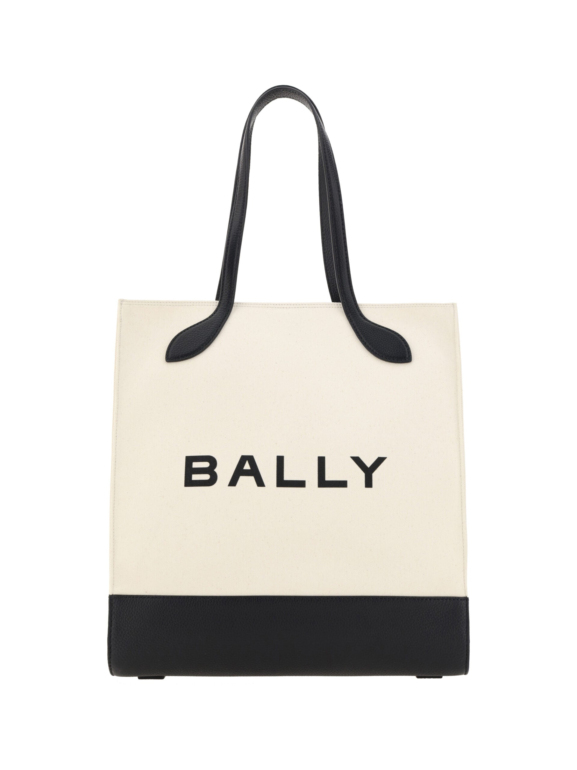 Bally Chic Monochrome Leather Tote Bag - KALAJ