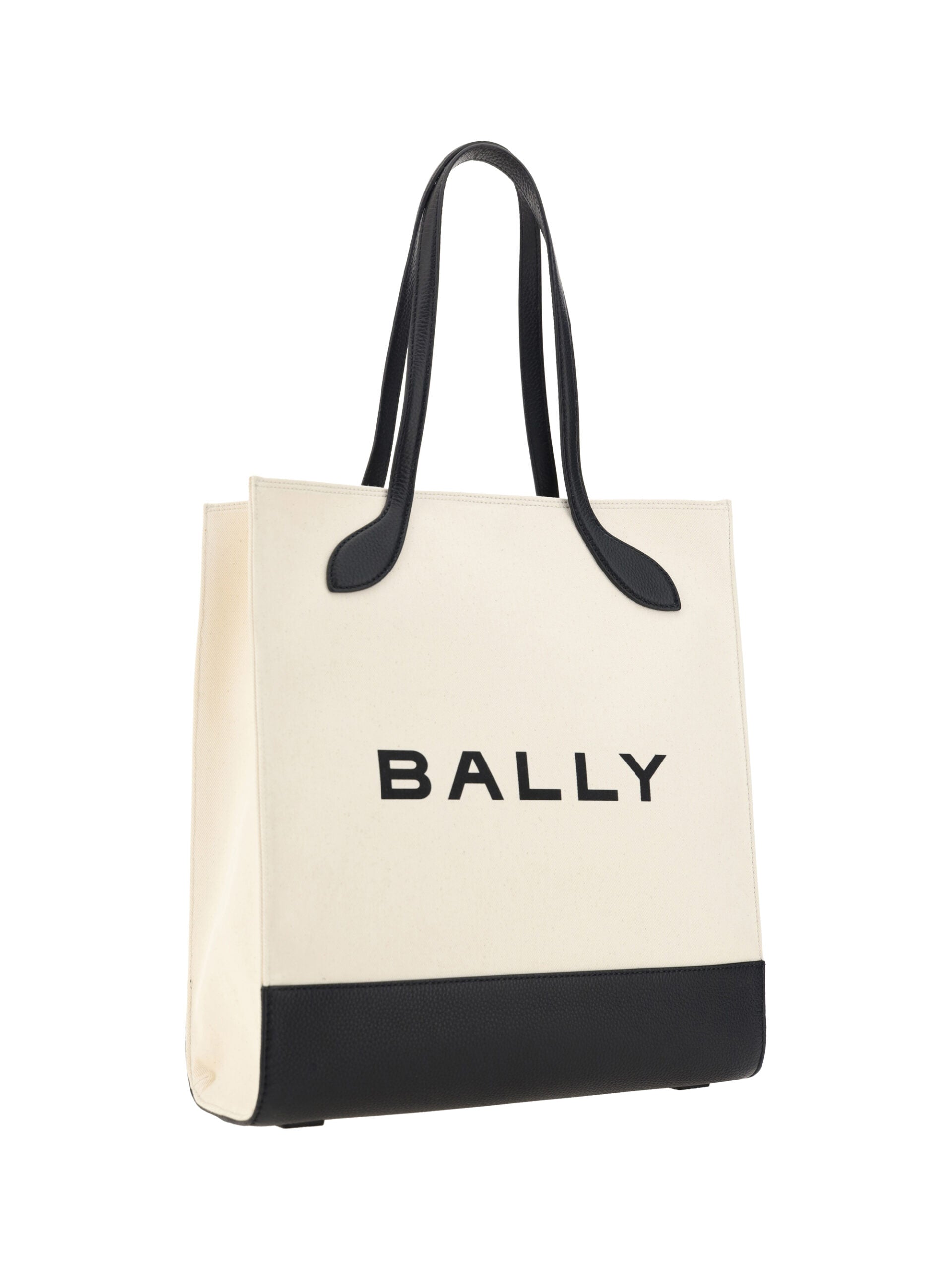 Bally Chic Monochrome Leather Tote Bag - KALAJ